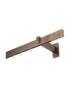 Карниз для штор Lm Decor Флэт Лайн Артис одинарный Lm decor