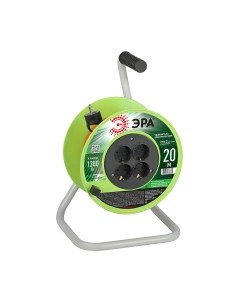 Удлинитель на катушке ЭРА RP-4e-3х0.75-20m / Б0056096 Эра