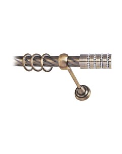 Карниз для штор Lm Decor Барамелла 117 1р витой 25мм Lm decor