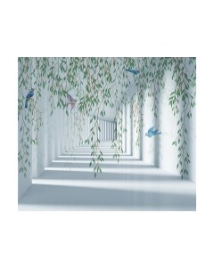 Фотообои листовые Citydecor Flower Tunnel 3D 2