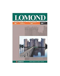 Бумага Lomond А4, 90 г/м, 100 л. / 0102001