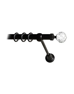 Карниз для штор Lm Decor Кристалл 130 1р гладкий 25мм Lm decor