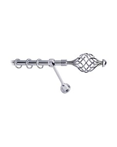 Карниз для штор Lm Decor Вираж 098 1р гладкий 25мм Lm decor