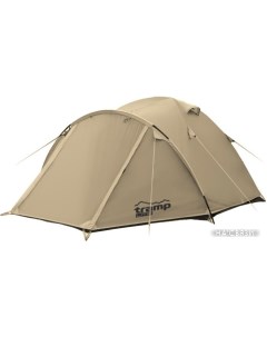Треккинговая палатка Camp 3 песочный Tramp lite