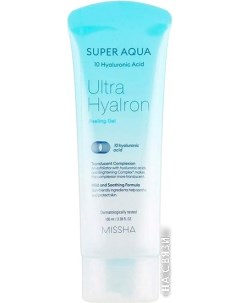 Пилинг для лица Super Aqua Ultra Hyalron Peeling Gel 100 мл Missha