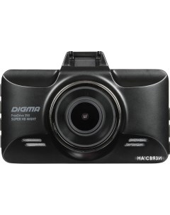 Автомобильный видеорегистратор FreeDrive 350 Super HD Night Digma