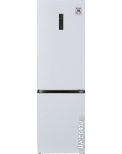 Холодильник WRK 2000 Total NoFrost Inverter White Glass Weissgauff