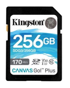 Карта памяти Canvas Go Plus SDXC 256GB Kingston