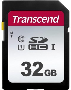 Карта памяти SDHC 300S 32GB Transcend
