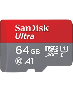 Карта памяти Ultra SDSQUAB 064G GN6MN microSDXC 64GB Sandisk