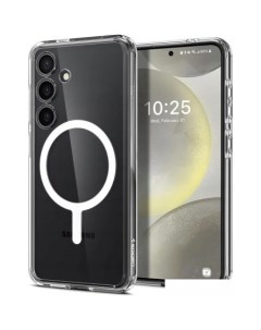 Чехол для телефона Crystal Hybrid One Tap Ring Magsafe для Samsung Galaxy S24 ACS07223 прозрачный Spigen