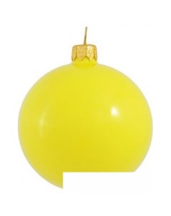 Елочная игрушка желтый 200 026 3 Orbital