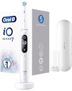 Электрическая зубная щетка iO 7 белый Oral-b