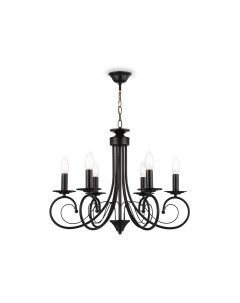 Светильник подвесной (CL) Traditional 6х40Вт E14 TR9612 Ambrella