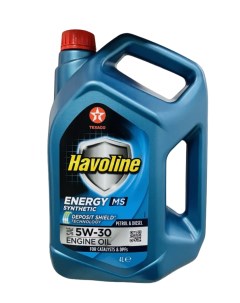 Моторное масло Havoline Energy MS 5W30/801735MHE (4л) Texaco