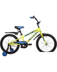 Детский велосипед Dodger 20 2024 205ADODGER GN4 зеленый Novatrack