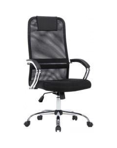 Кресло CH612 chrome черный Chairman