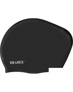 Шапочка для плавания SF 0364 черный Bradex
