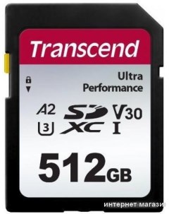 Карта памяти SDXC 340S 512GB Transcend
