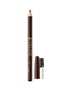 Карандаш для бровей Eyebrow Pencil Soft Brown Eveline cosmetics