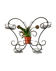 Стойка для цветов Saniji Бабочка Ц4