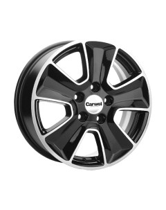 Литой диск Чедер 16x6.5" 5x114.3мм DIA 66.1мм ET 50мм ABT Carwel