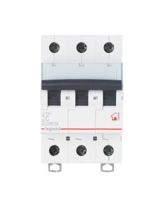 Выключатель автоматический Legrand TX3 3P C 32A 10kA 3M / 403947