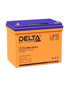 Аккумуляторная батарея DELTA DTM 1275 L Delta