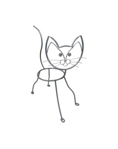 Стойка для цветов Saniji Кот Ц2