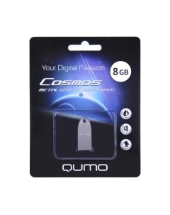 USB flash накопитель Qumo Cosmos Silver 2.0 8GB QM8GUD-Cos / Q19479