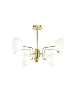 Потолочный светильник Mirastyle XL-21001/10 BRASS+WG