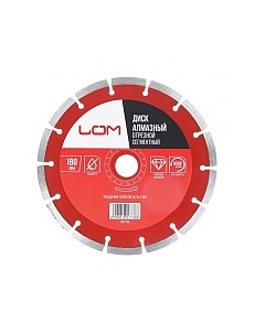 Отрезной диск алмазный LOM 1857738 Lom