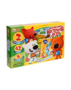 Настольная игра Умные игры Азбука и счет. Ми-ми-мишки / 4680107974259