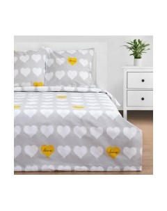 Комплект постельного белья Этель Heart / 6632102