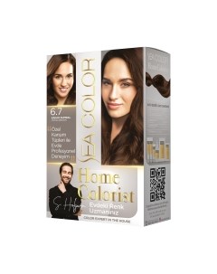 Крем-краска для волос Sea Color Home Colorist Hair Dye Kit тон 6.7 Sea color