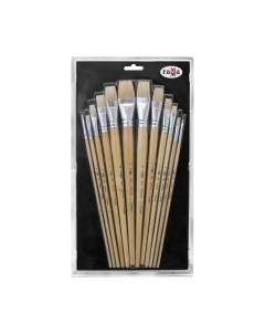 Набор кистей ГАММА Студия. Щетина плоская / 11001012 Гамма