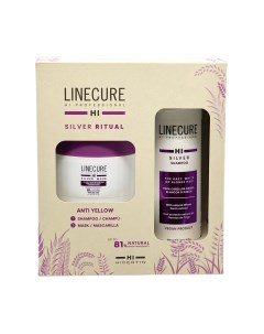 Набор косметики для волос Linecure Pack Silver Шампунь 300мл+Маска 250мл Hipertin