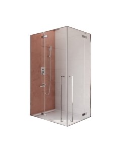 Душевой уголок Cezares Liner-AH-2-120/90-C-Cr-L