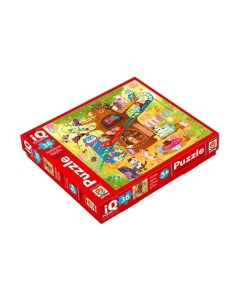 Развивающая игра Айрис-пресс IQ пазл для малышей. Котики в парке 3+ / 9785811272242