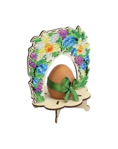 Набор для вышивания Подставка под яйцо. Цветочная арка / О-055М М.п.студия