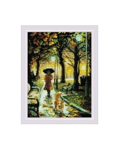 Набор для вышивания Ночной парк / 2064 Риолис