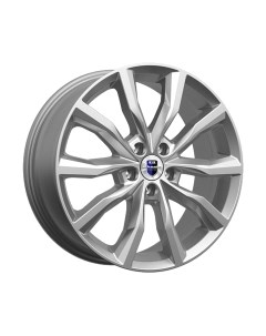 Литой диск K&K Портер 18x7.5" 5x108мм DIA 67.1мм ET 45мм Дарк платинум K&k