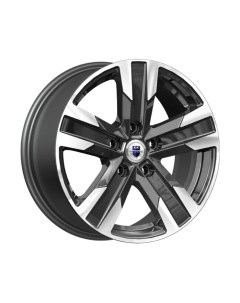 Литой диск K&K Висмут 16x7" 5x105мм DIA 56.6мм ET 38мм Алмаз черный K&k