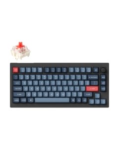 Клавиатура V1 Max RGB Hot-Swap Knob Version Red Switch / V1M-D1-RU Keychron
