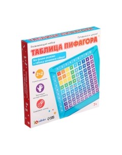 Развивающий игровой набор Zabiaka IQ Таблица Пифагора / 10133737