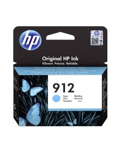 Картридж HP 912 Cyan (3YL77AE) Hp
