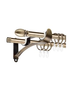 Карниз для штор АС ФОРОС Prime D16Г/16Г + наконечники Белуно Ас форос