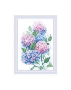 Набор для вышивания Грация гортензий / 2139 Риолис