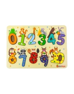Развивающая игрушка Alatoys Цифры / ПЗЛ2505