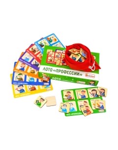 Развивающая игра Alatoys Лото Профессии / ЛТ09
